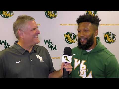 2018 W&M Football: Week 8 Press Conference - Jalen Christian