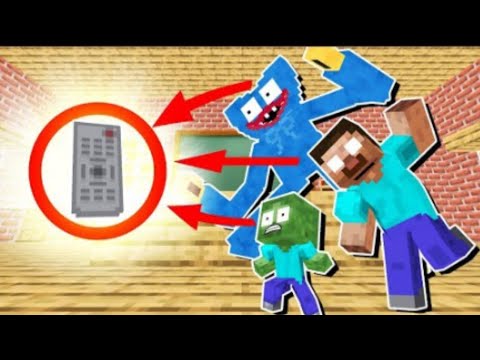 Monster School : Monsters ON 1000 PING CHALLENGE - Minecraft Animation