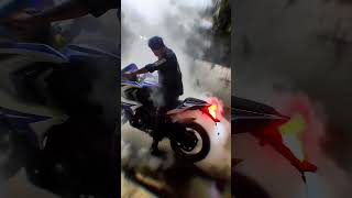 BURN RUBBER NOT YOUR SOUL...!⚡ #shorts #trending #messi #bike #bikelife #love