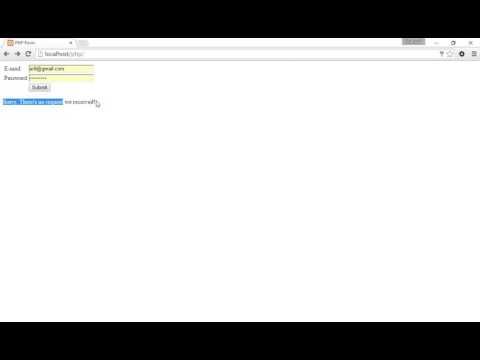 PHP With Bootstrap3 Tutorial | Getting Requests on the Same Page Part 54