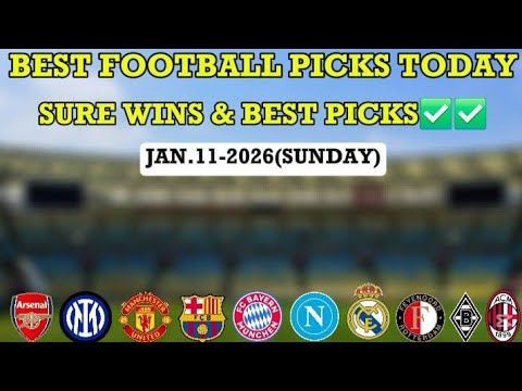 🔥Top Sunday's Football Predictions|Sure Wins & Best Picks Today✅️✅️