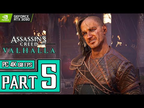Assassin’s Creed Valhalla Walkthrough PART 5 (PC 4K 60ᶠᵖˢ) Full Game Gameplay No Commentary