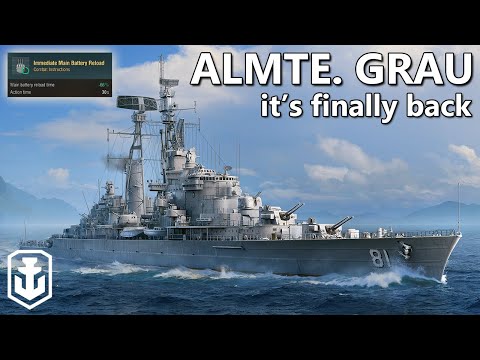 Rare Event Ships Are Finally Returning - Almirante Grau (World of Warships)