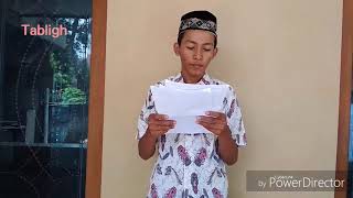 Tabligh Muhammad Roni A/12/XI Mesin 4