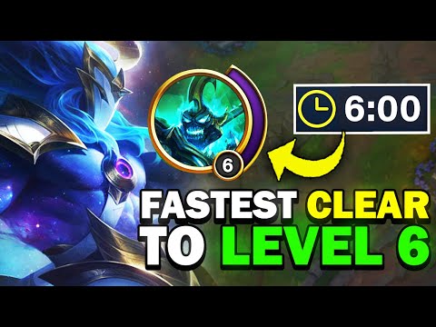I found the Fastest Clear to Level 6 on Hecarim and absolutely hard carry high elo with this strat