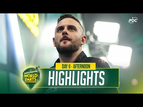 ALLY PALLY NEEDLE 🪡  | Day 11 Afternoon Highlights | 2025/26 Paddy Power World Darts Championship