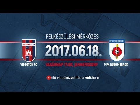 Videoton FC - MFK Ružomberok ÉLŐ