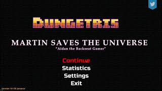 DUNGETRIS ... Tetris got blended into a dungeon rogue like? MMM, not too bad