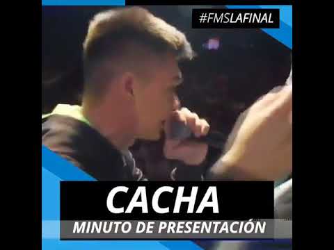 minuto de cacha presentacion  jornada 9