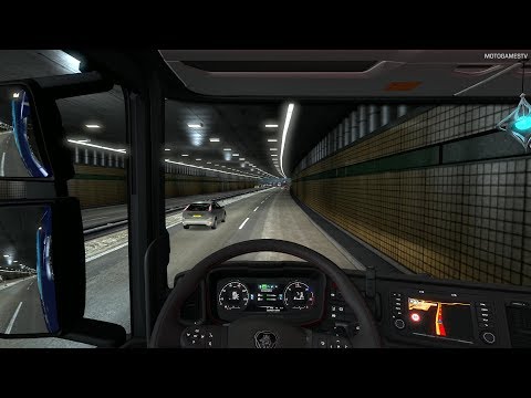 Euro Truck Simulator 2 - Driving from Amsterdam to Paris (One Truck Family Event) [4K 60FPS]
