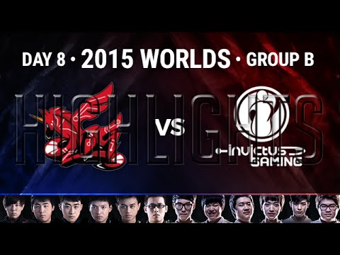 AHQ E SPORTS CLUB vs INVICTUS GAMING Highlights | 2015 LoL World Championship S5 | AHQ VS IG