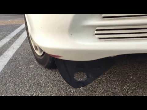 2001 Honda Accord  Easy Fix  Loose Hanging Plastic Splash  Guard with Zip Ties to the Rescue