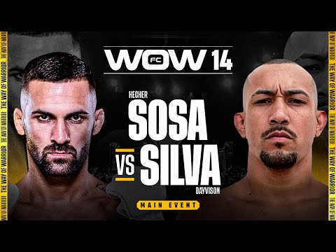 WOW 14 - FULL FIGHT - Hecher "The Guanche Warrior" Sosa VS Dayvison "The Tank" Silva