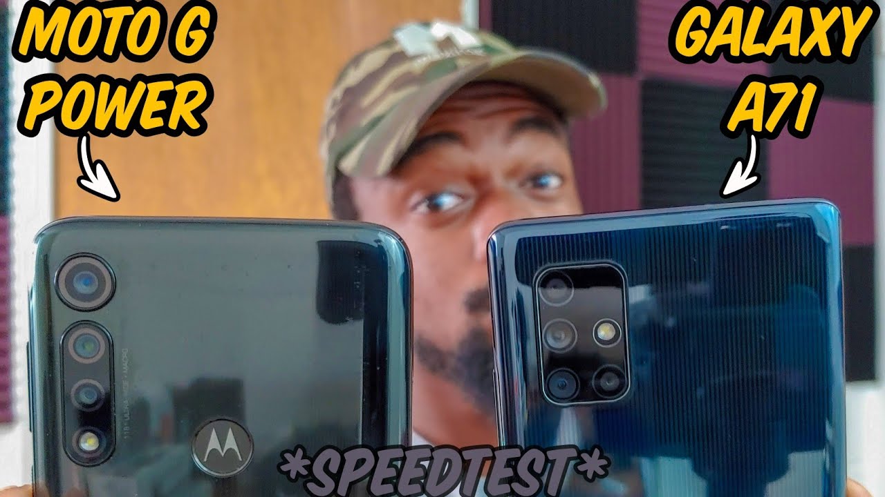 *WARNING, EMBARRASSING* Moto G Power vs Galaxy A71 5G Speedtest!