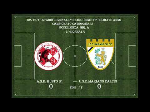 02-12-18 Highlights A.S.D. Busto 81- U.S.D  Mariano Calcio 0-0
