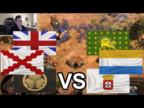 🎙️SoldieR SOLIDLY ENDING the game 2vs3!? [Age of Empires 3: Definitive Edition]