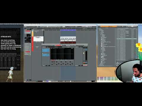 Ian Kirkpatrick's Twitch Livestream 1 - Making Beat
