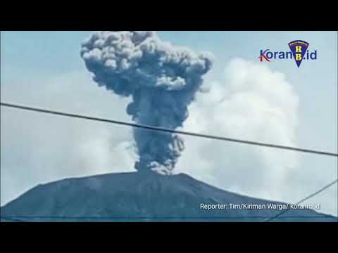 Gunung Marapi Sumbar Erupsi, 42 Pendaki Masih Terjebak