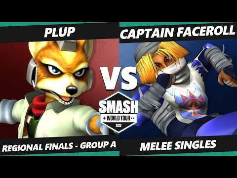SWT NA West Group A - Plup (Fox) Vs. Captain Faceroll (Sheik) SSBM Smash Melee Tournament