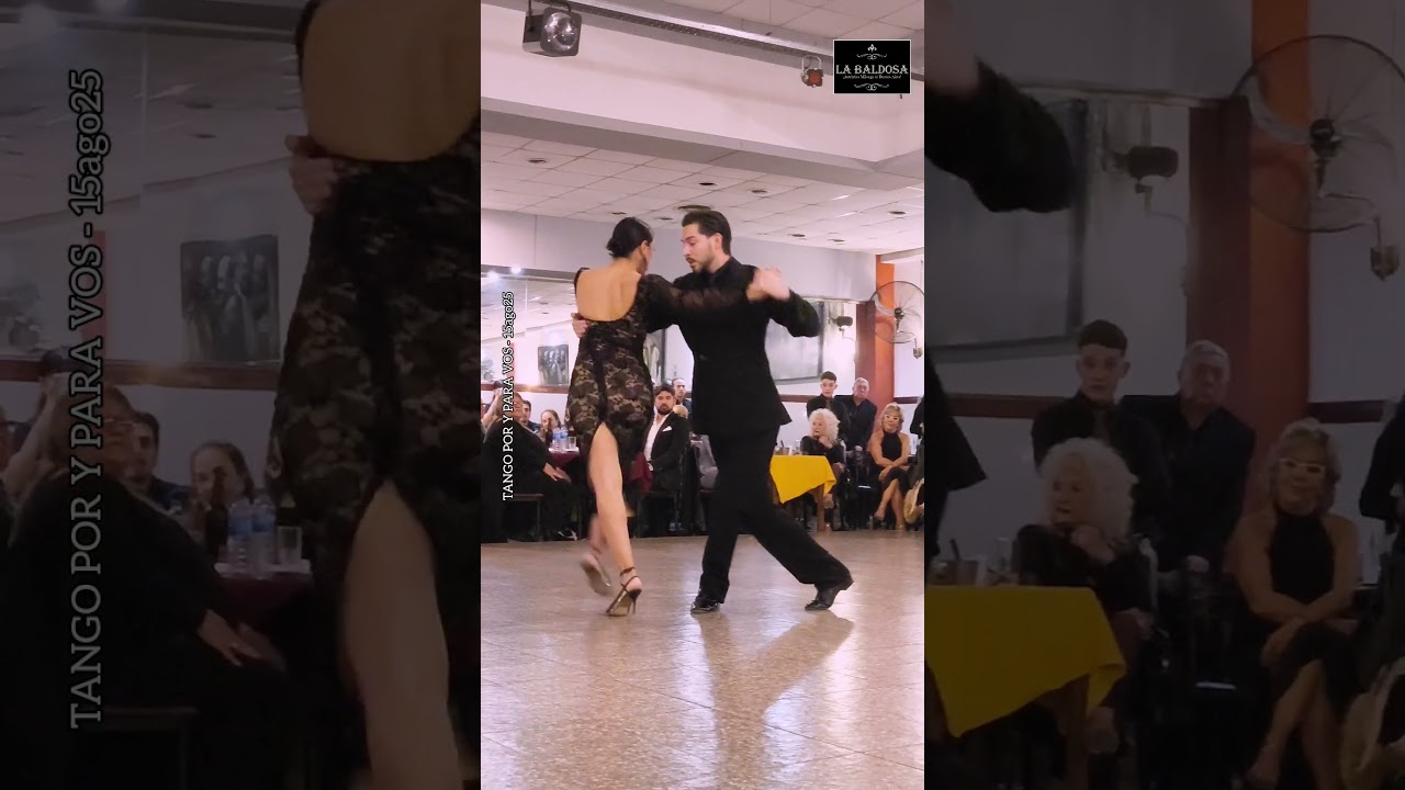 Video thumbnail for Roxana Suárez y Dante Sánchez. Maipú (Juan D'Arienzo) Milonga La Baldosa 15ago25 Reel