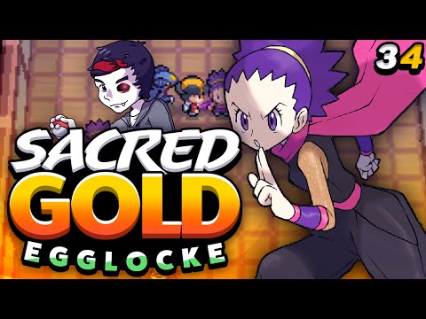 Pokémon Sacred Gold Egglocke - 34 [German/Deutsch] | Verstecken spielen mit Janina!