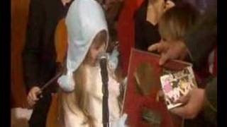 Connie Talbot, age 7, Gets Gold for Over The Rainbow album!!!