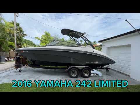 Yamaha-boats 242-LIMITED-S video