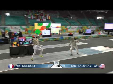 2023 1431 T32 04 F S Individual Tunis TUN GP BLUE TARTAKOVSKY USA vs QUEROLI FRA