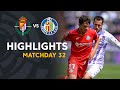 Highlights Real Valladolid vs Getafe CF (2-2)