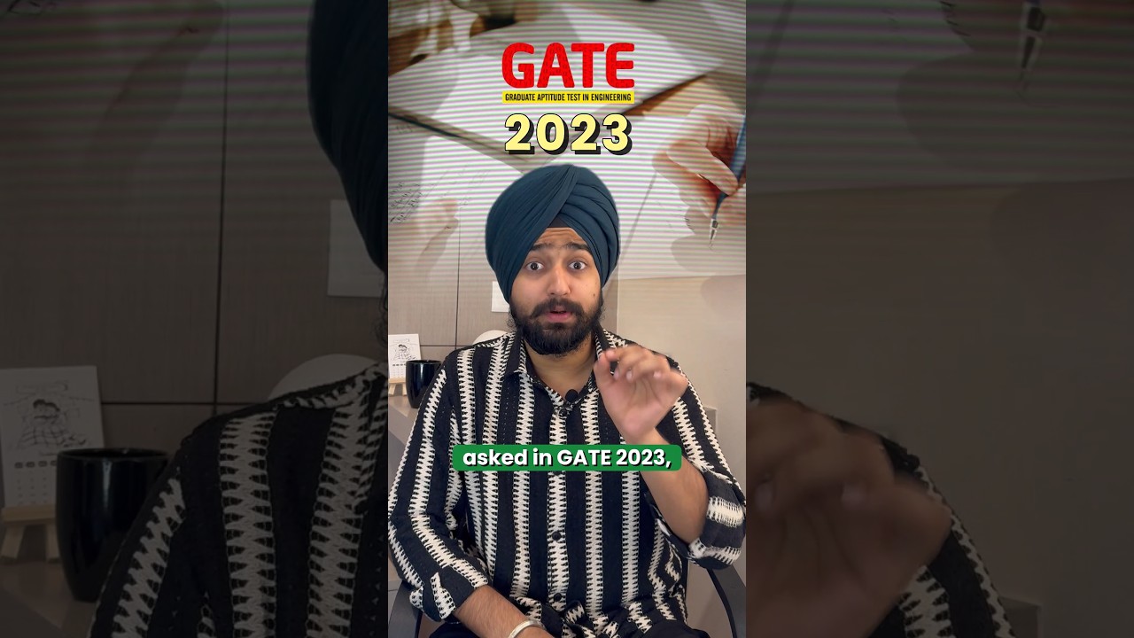 Can you solve this GATE 2023 Question? | | Challenge for Aspirants