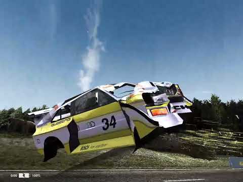 Toca race driver 3 extreme rally crash | DON'T CUT #shorts