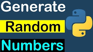 Python Program to Generate random numbers within a given range and store in a List