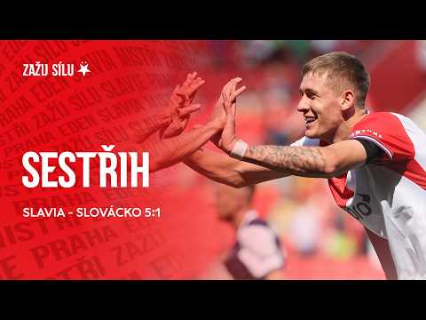 SK Slavia Praha 5-1 1. FC Slovácko AS Uherské Hradiště 