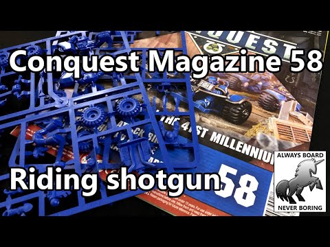 Warhammer 40,000: Conquest Issue 58 Review (Hachette Partworks) - Space Marine Attack Bike