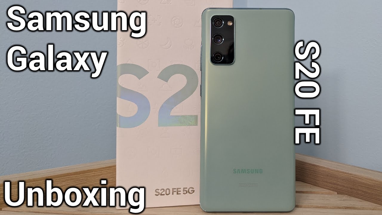 [UNBOXING] Samsung Galaxy S20 FE (Fan Edition) - Cloud Mint