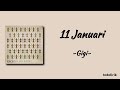 11 Januari Gigi Lirik Lagu