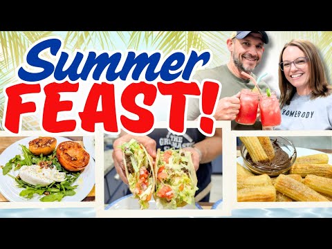 NO Oven Required! You WON'T Believe This 4-Course Summer Meal 🧑‍🍳