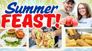 NO Oven Required! You WON'T Believe This 4-Course Summer Meal 🧑‍🍳