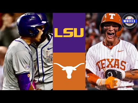 #2 LSU vs #8 Texas (Exciting!) | G2 | 2025 College Baseball Highlights