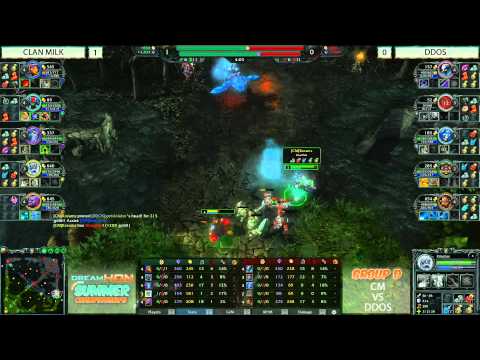 DreamHoN Summer Championships Group D - DDOS vs CM game 2 part 1