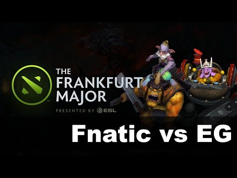 EG vs Fnatic SumaiL & Arteezy Stomp Game 3 Frankfurt Major Dota 2