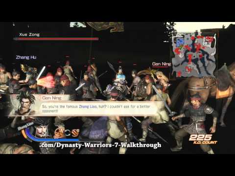 Dynasty Warriors 7 Walkthrough - PT. 23 - Wei - Battle of Hefei Part 2
