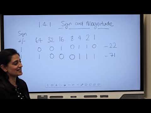 OCR A Level Computer Science: 1.4.1 - sign and magnitude made EASY!