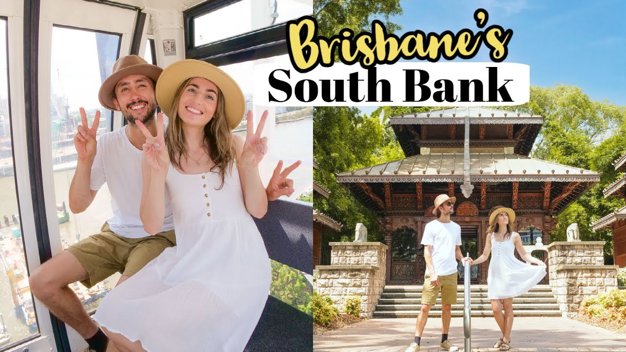 Join a duo on their captivating visit to South Bank Parklands.