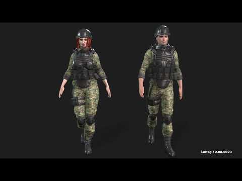 İclone Character 118 and 119 (Download free iclone character)