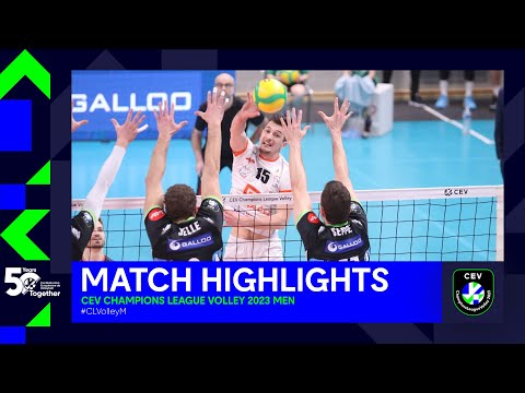 Highlights | Decospan VT MENEN vs. ČEZ KARLOVARSKO | CEV Champions League Volley 2023