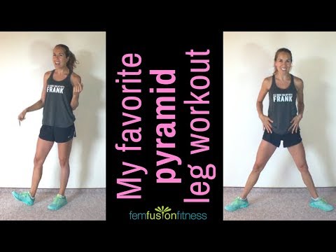 Pyramid Leg Workout: My Favorite Quick Lower Body Workout