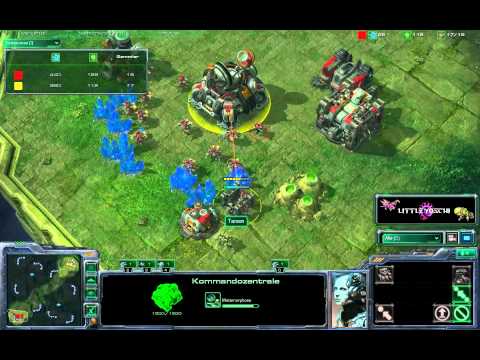 G41 | Tarson vs Naama - TvT - Steppes of War - Game 3 - Starcraft 2 - German Replay Shoutcast