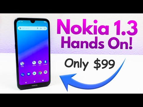 Nokia 1.3 - Hands On & First Impressions! (New for 2020)