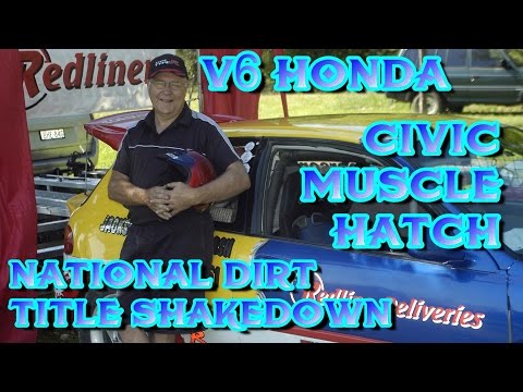 V6 Civic - National Dirt Titles Shakedown